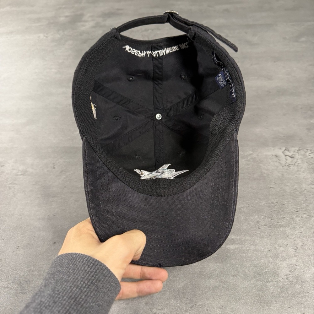 San Jose Sharks‎ Hat Black Low Profile Dad Cap Adjustable Strap Bulldog Concrete - Picture 7 of 8